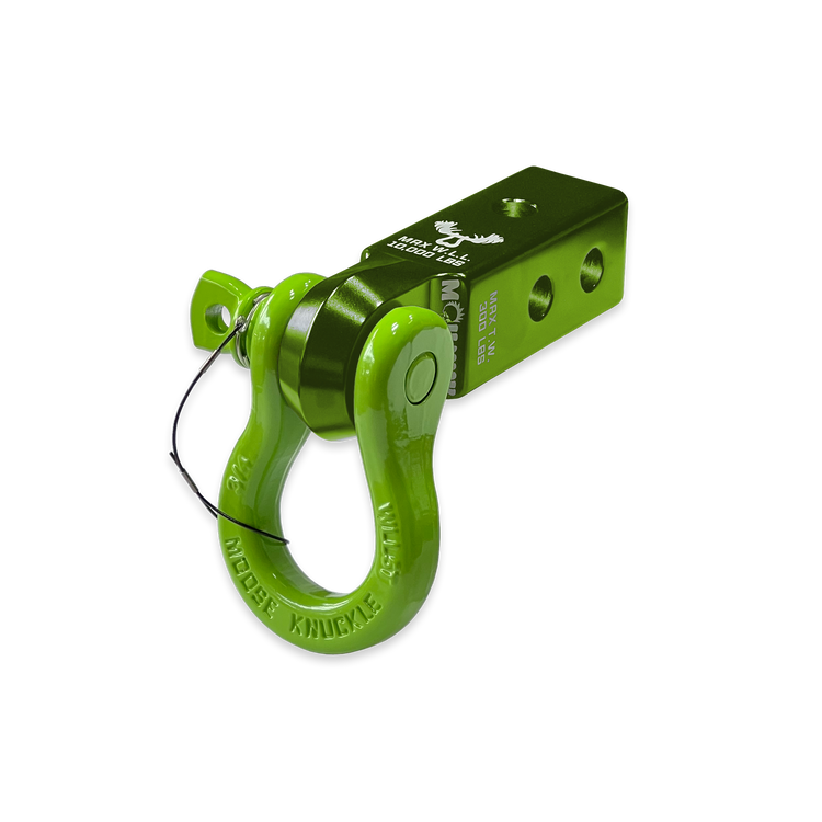 B'oh 3/4 Pin Shackle & 2.0 Receiver (Bean Green and Sublime Green Combo)