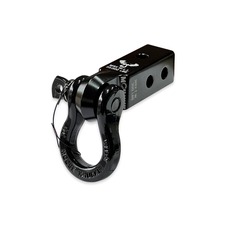 B'oh 3/4 Pin Shackle & 2.0 Receiver (Black Lung and Black Hole Combo)