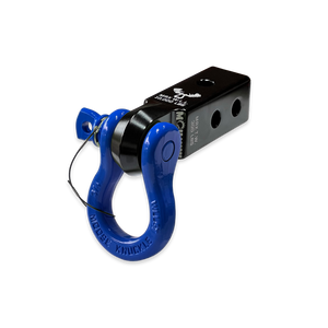 B'oh 3/4 Pin Shackle & 2.0 Receiver (Black and Blue Combo)