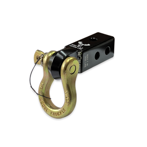 B'oh 3/4 Pin Shackle & 2.0 Receiver (Black and Brass Knuckle Combo)