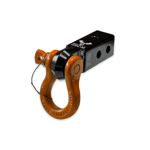 B'oh 3/4 Pin Shackle & 2.0 Receiver (Black and  Orange Combo)