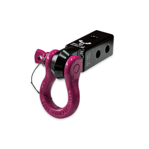 B'oh 3/4 Pin Shackle & 2.0 Receiver (Black and Pogo Pink Combo)