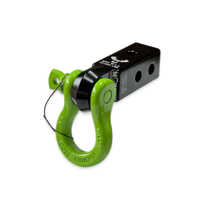 B'oh 3/4 Pin Shackle & 2.0 Receiver (Black and Green Combo)