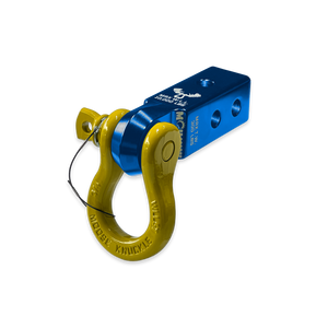 B'oh 3/4 Pin Shackle & 2.0 Receiver (Blue Pill and Detonator Yellow Combo)