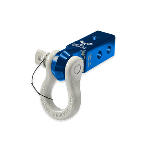 B'oh 3/4 Pin Shackle & 2.0 Receiver (Blue Pill and Pure White Combo)