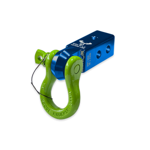 B'oh 3/4 Pin Shackle & 2.0 Receiver (Blue Pill and Sublime Green Combo)