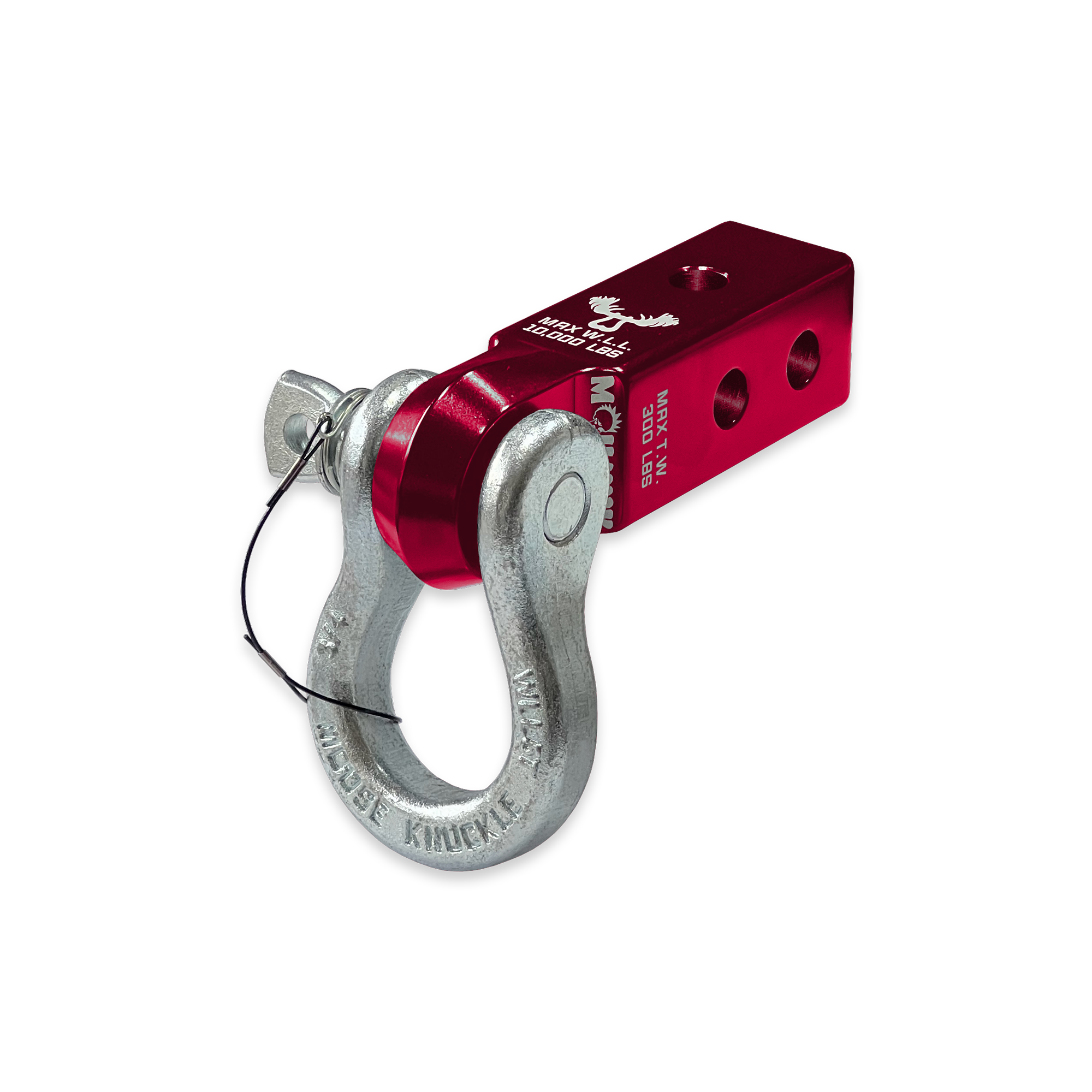 B'oh 3/4 Pin Shackle & 2.0 Receiver (Red Rum and Nice Gal Combo)