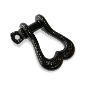 Moose Knuckle XL Black Hole Bow D-Ring 3/4" Shackle for Off-Road Closed Loop 4x4 and SxS Vehicle Recovery