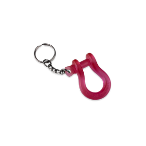 B'oh Shackle Screw Pin Key Chain in Red