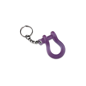 B'oh Shackle Screw Pin Key Chain in Purple Nurple