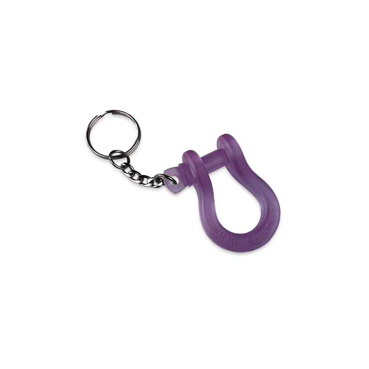 B'oh Shackle Screw Pin Key Chain in Purple Nurple