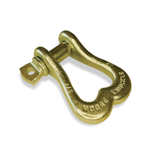 Moose Knuckle XL Brass Knuckle Bow D-Ring 3/4" Shackle for Off-Road Closed Loop 4x4 and SxS Vehicle Recovery