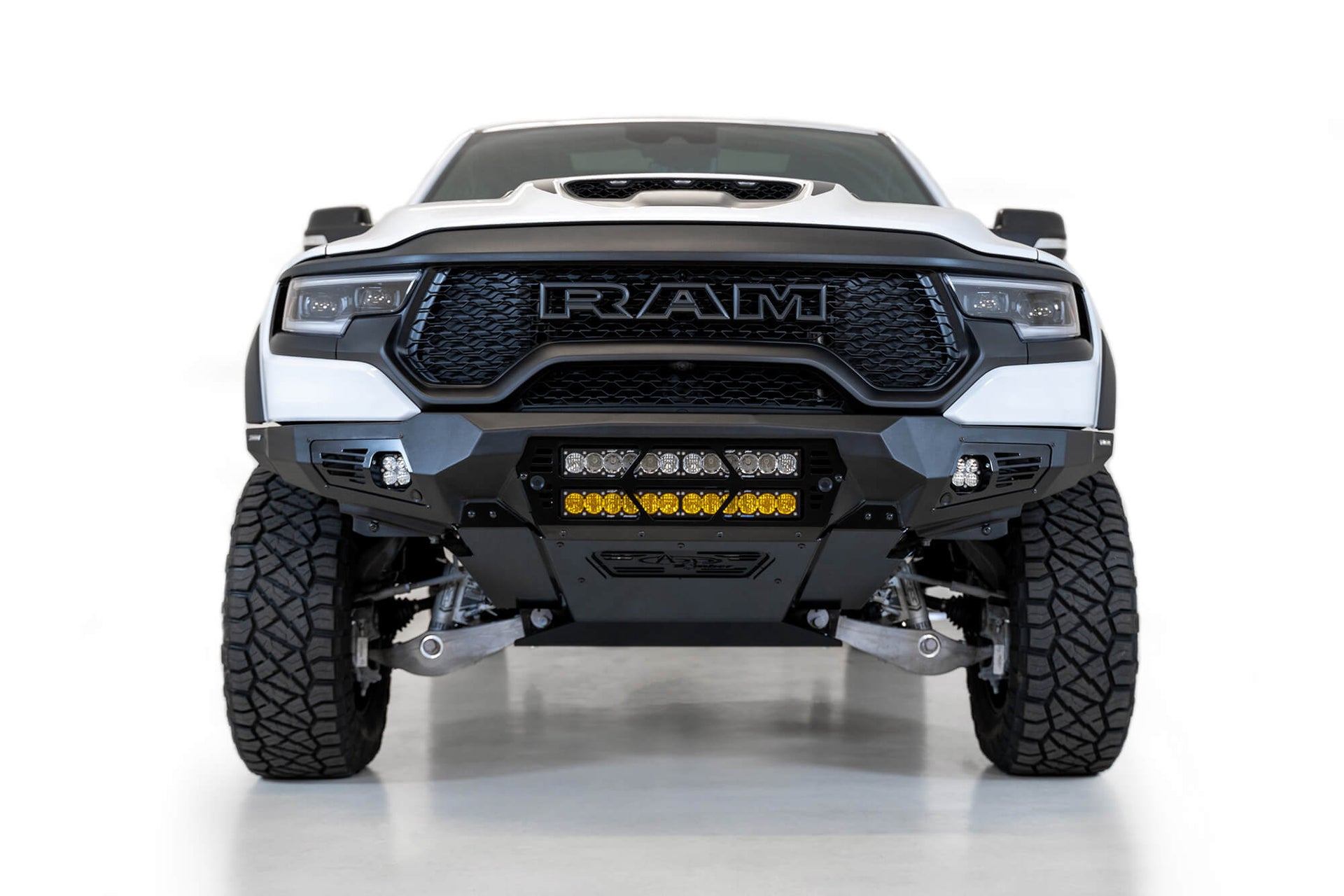 2021-2023 RAM 1500 TRX Bomber Front Bumper (20 Inch Lights)
