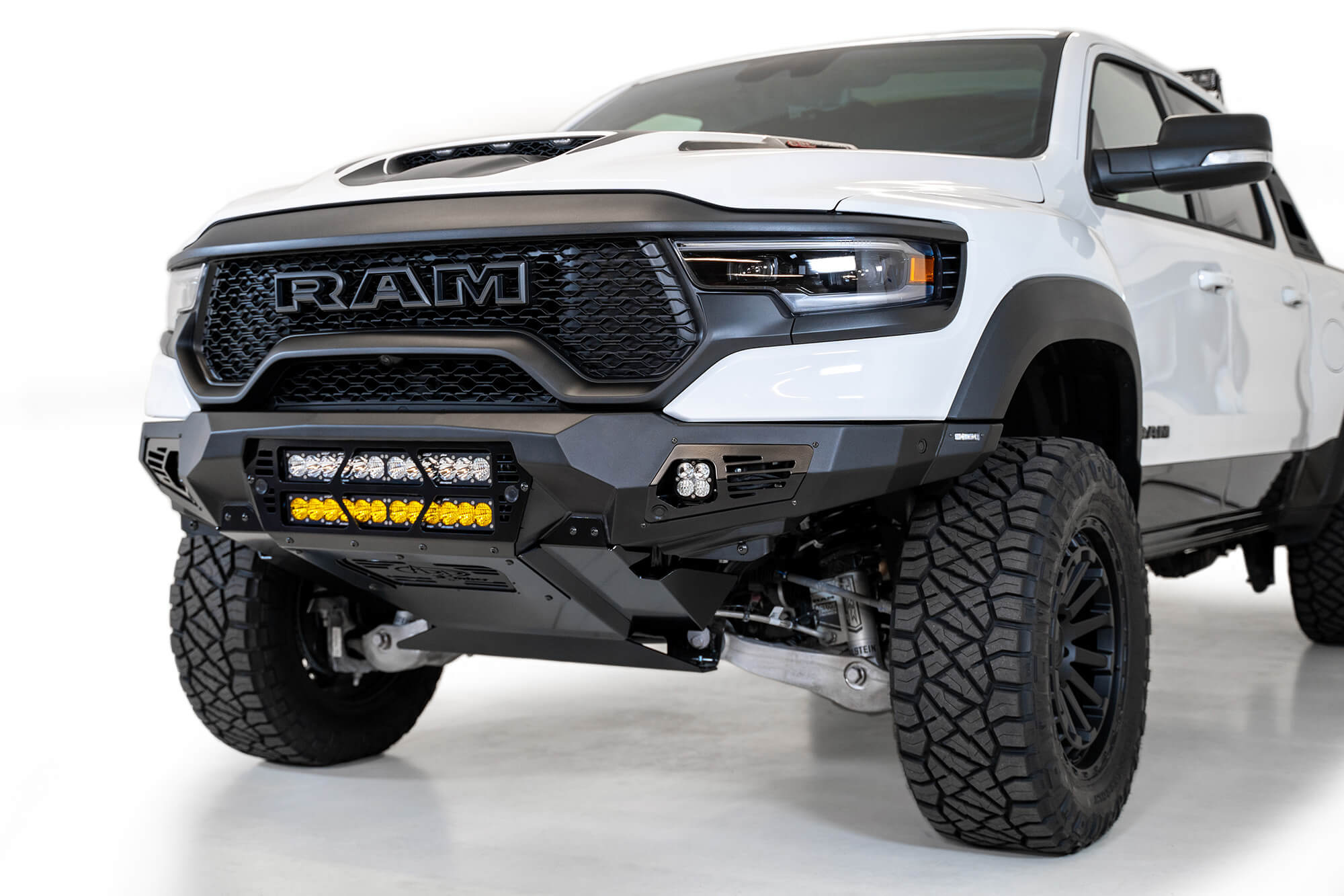 2021-2023 RAM 1500 TRX Bomber Front Bumper (20 Inch Lights)