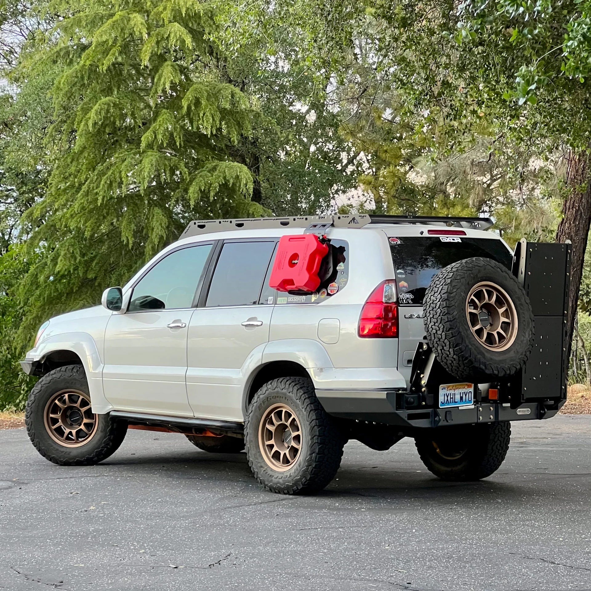 Dissent Off-Road Modular Rear Bumper for 2003-2009 Lexus GX470