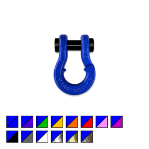 Jowl 1/2 inch SxS Split Shackle in Blue Balls