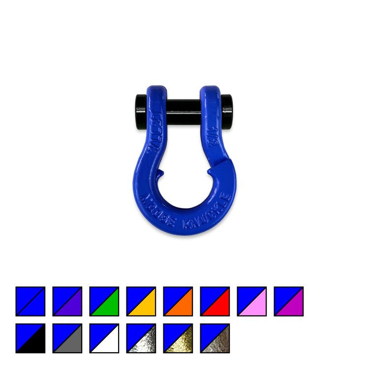 Jowl 1/2 inch SxS Split Shackle in Blue Balls