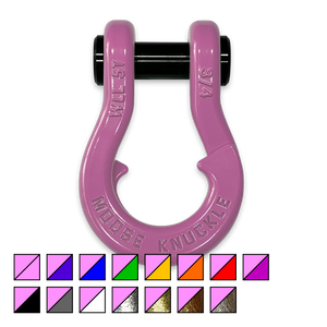 Jowl D-Ring Tow Recovery Shackle (Pretty Pink) Front