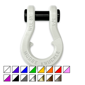 Jowl Recovery Split Shackle 3/4 (Pure White)