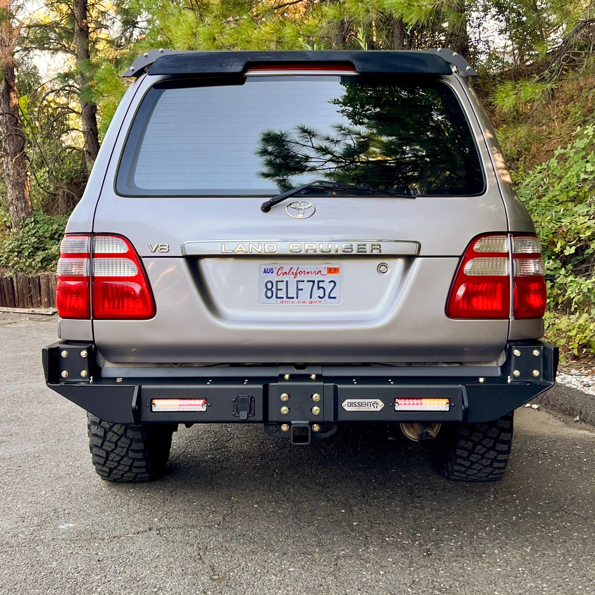 Dissent Off-Road Modular Rear V3 Bumper for Toyota 100 Series Land Cruiser