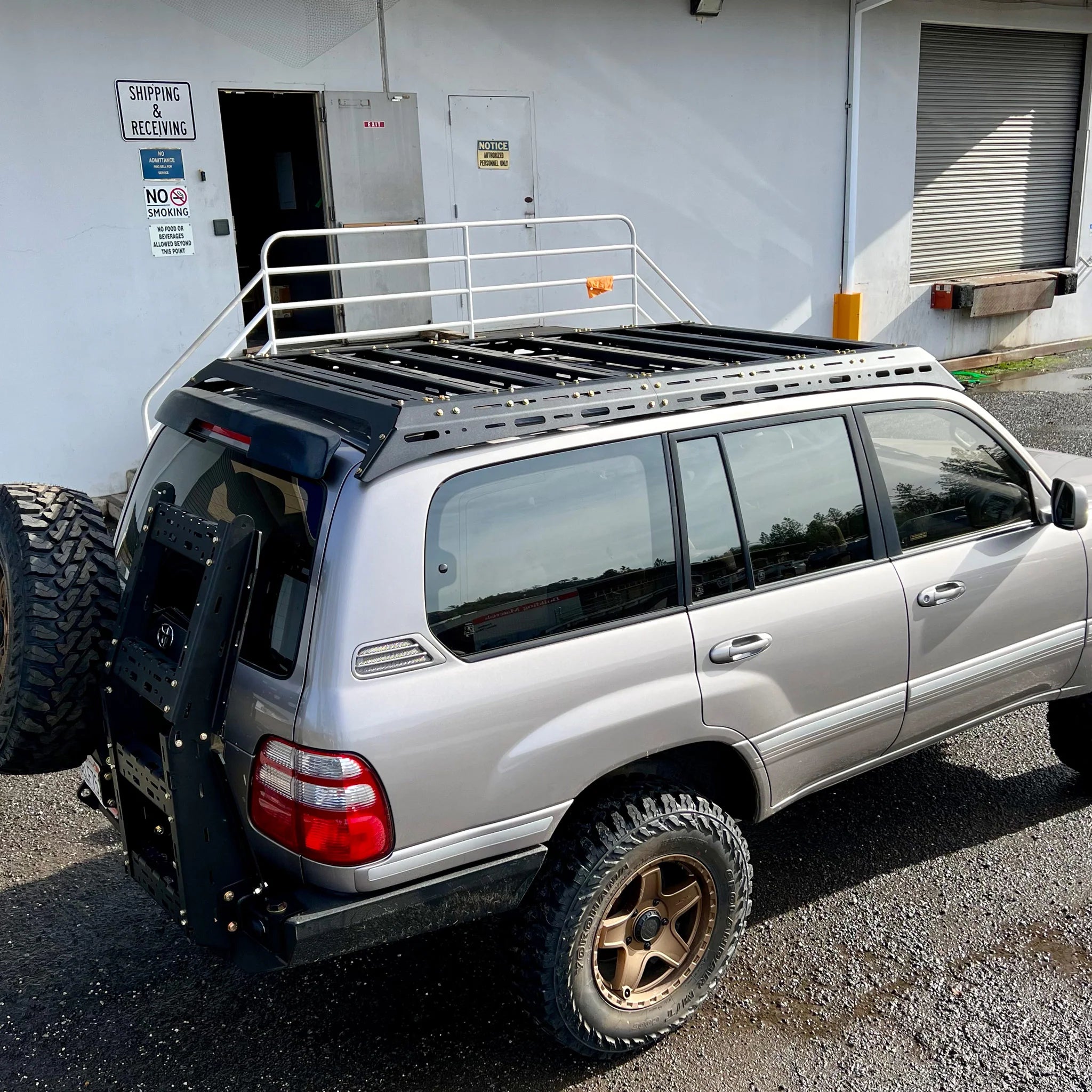 Dissent Off-Road Aluminum Roof Rack for Toyota 100 Series Land Cruiser