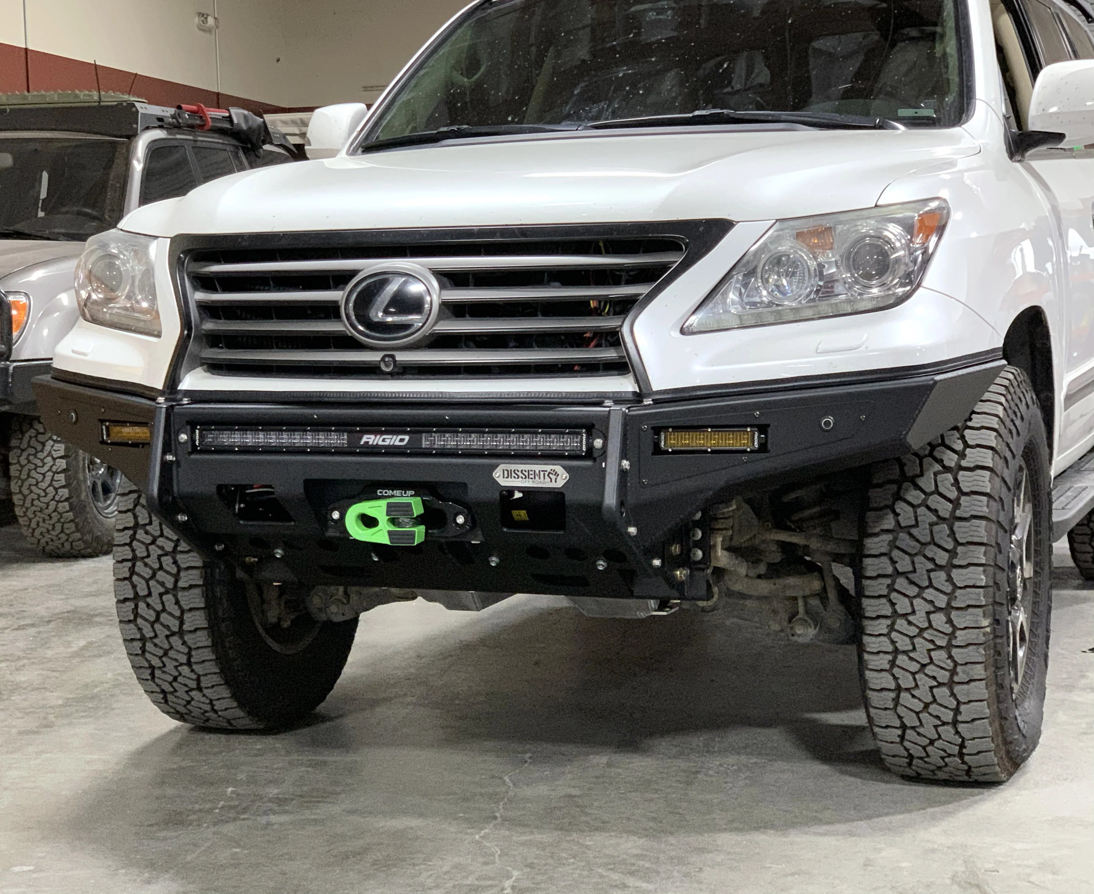 Dissent Off-Road Low Profile Modular Front Bumper For 2008+ Lexus LX570