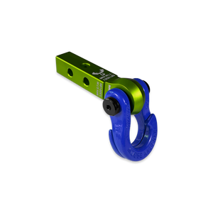 Jowl 5/8 Split Shackle & 1.25 Receiver (Bean Green and Blue Balls)