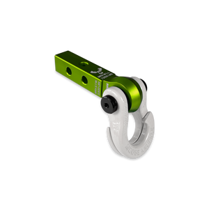 Jowl 5/8 Split Shackle & 1.25 Receiver (Bean Green and Pure White)