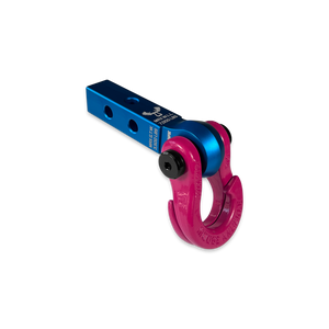 Jowl 5/8 Split Shackle & 1.25 Receiver (Blue Pill and Pogo Pink)