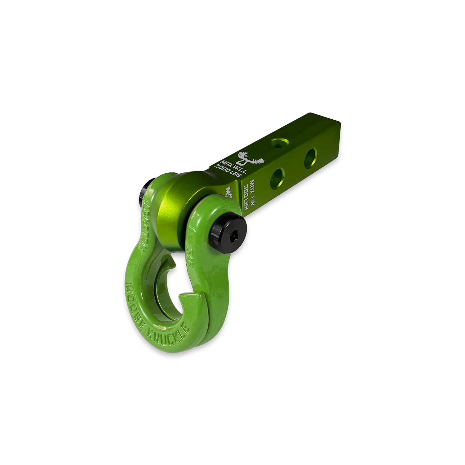 Jowl 5/8 Split Shackle & 1.25 Receiver (Bean Green and Sublime Green)