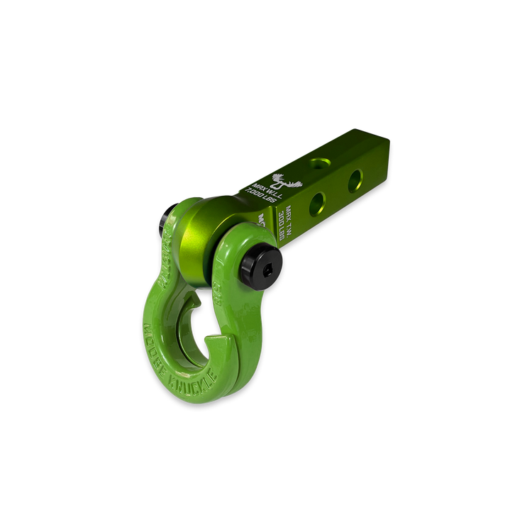 Jowl 5/8 Split Shackle & 1.25 Receiver (Bean Green and Sublime Green)