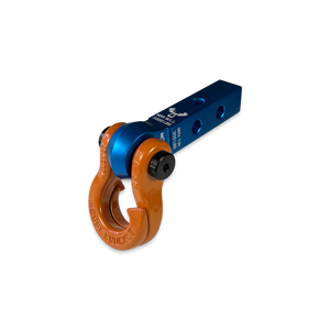 Jowl 5/8 Split Shackle & 1.25 Receiver (Blue Pill and Obscene Orange)