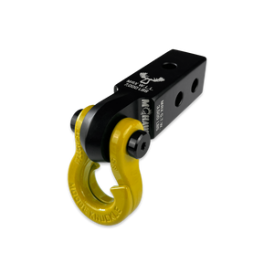 Jowl 5/8 Split Shackle & Mohawk 2.0 X 5/8 Receiver (Black Lung and Detonator Yellow)