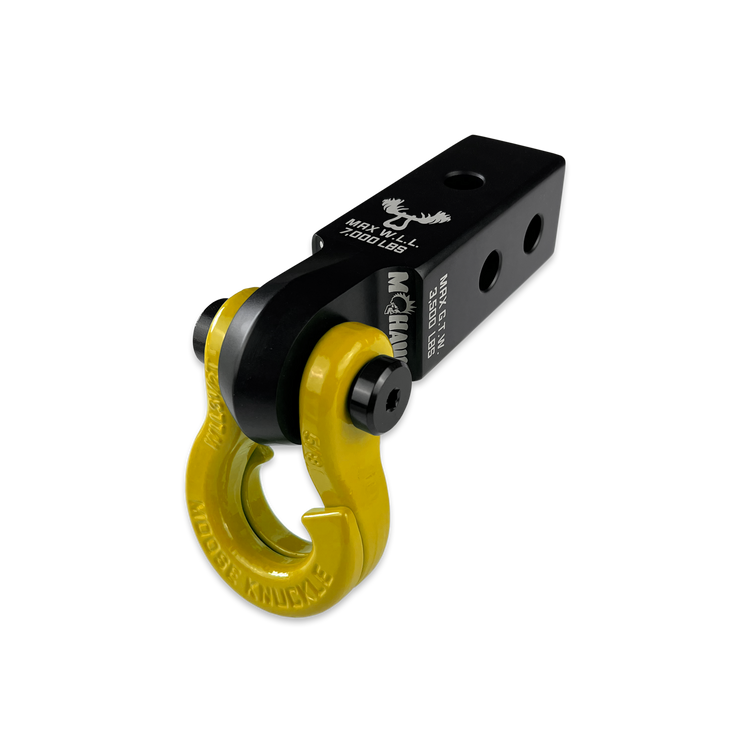 Jowl 5/8 Split Shackle & Mohawk 2.0 X 5/8 Receiver (Black Lung and Detonator Yellow)