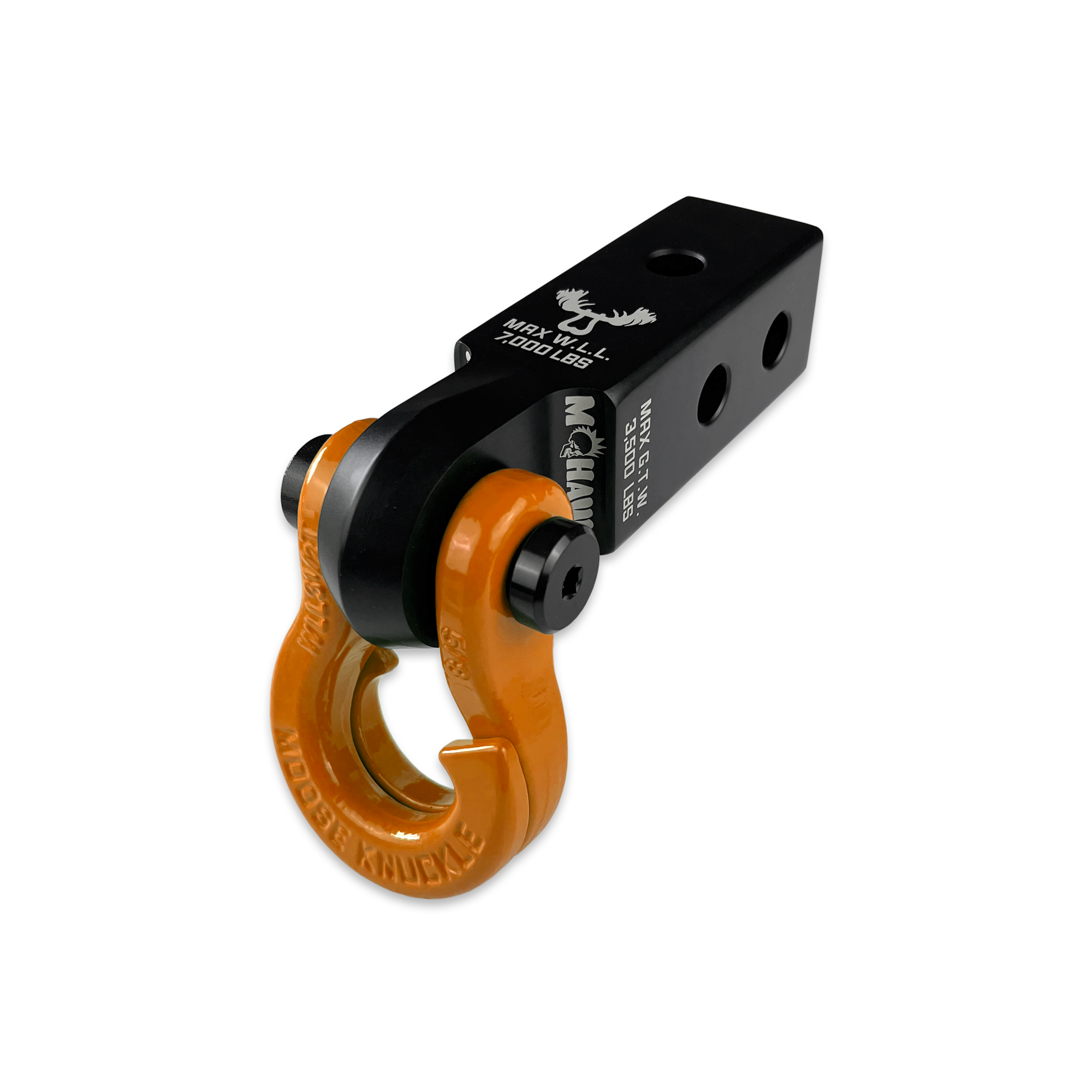 Jowl 5/8 Split Shackle & Mohawk 2.0 X 5/8 Receiver (Black Lung and Obscene Orange)