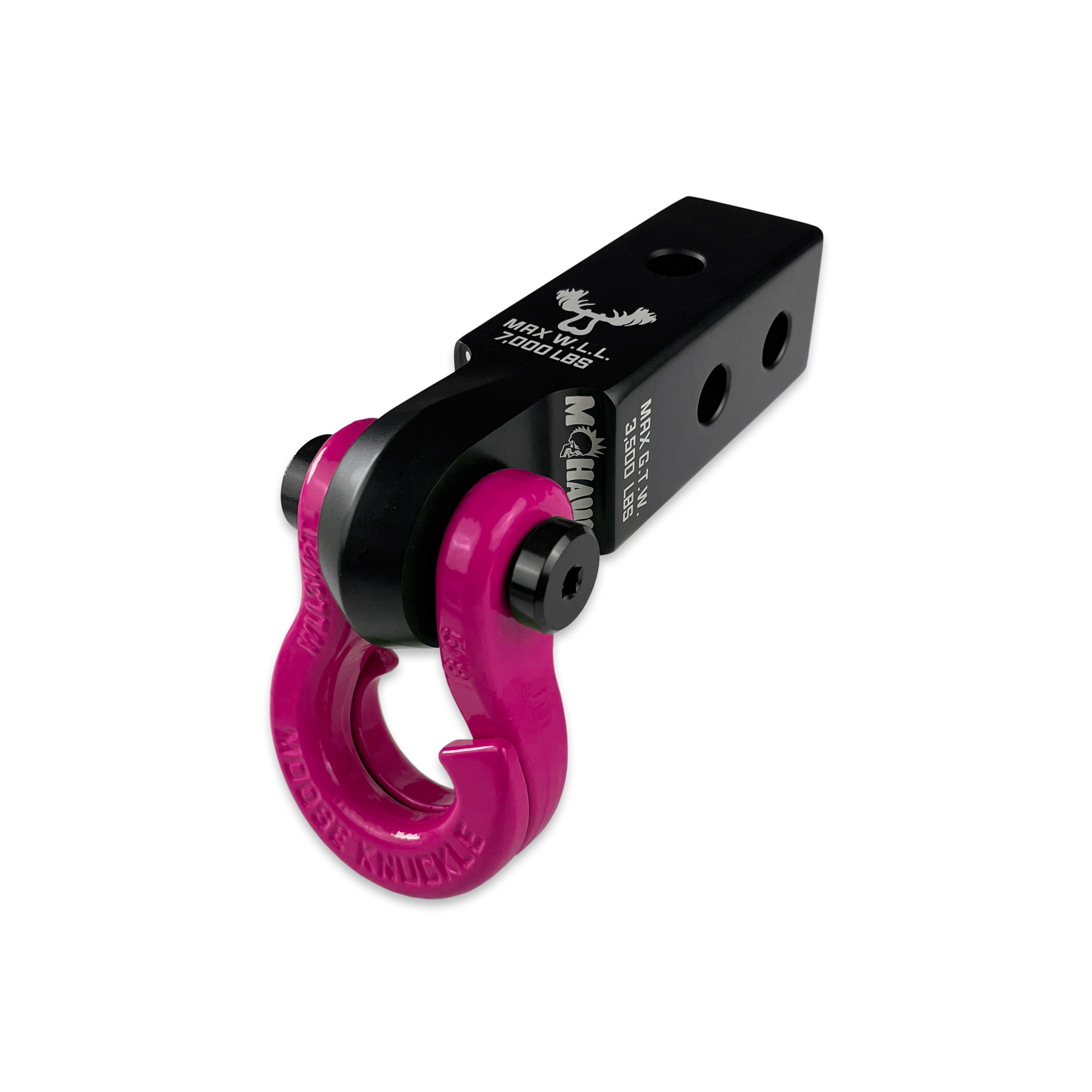 Jowl 5/8 Split Shackle & Mohawk 2.0 X 5/8 Receiver (Black Lung and Pogo Pink)