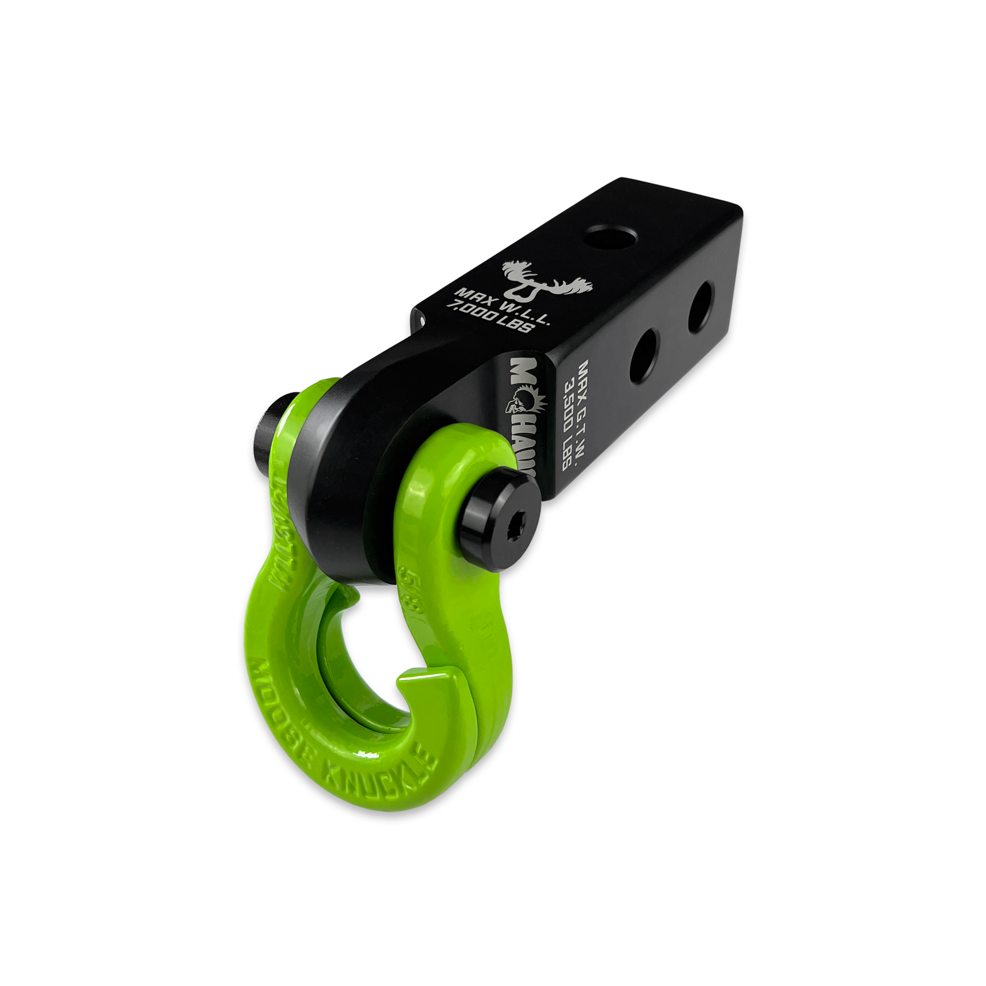 Jowl 5/8 Split Shackle & Mohawk 2.0 X 5/8 Receiver (Black Lung and Sublime Green)