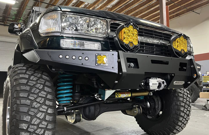 Dissent Off-Road Ultra-High Clearance Modular Front Bumper for Toyota 80 Series Land Cruiser