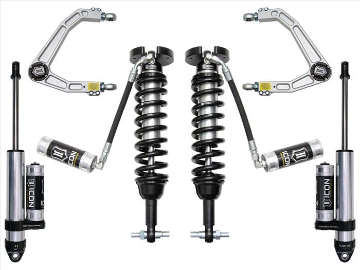 ICON Stage 4 Coilover Suspension Kit for 2019-2024 GM Sierra / Silverado with Billet UCA